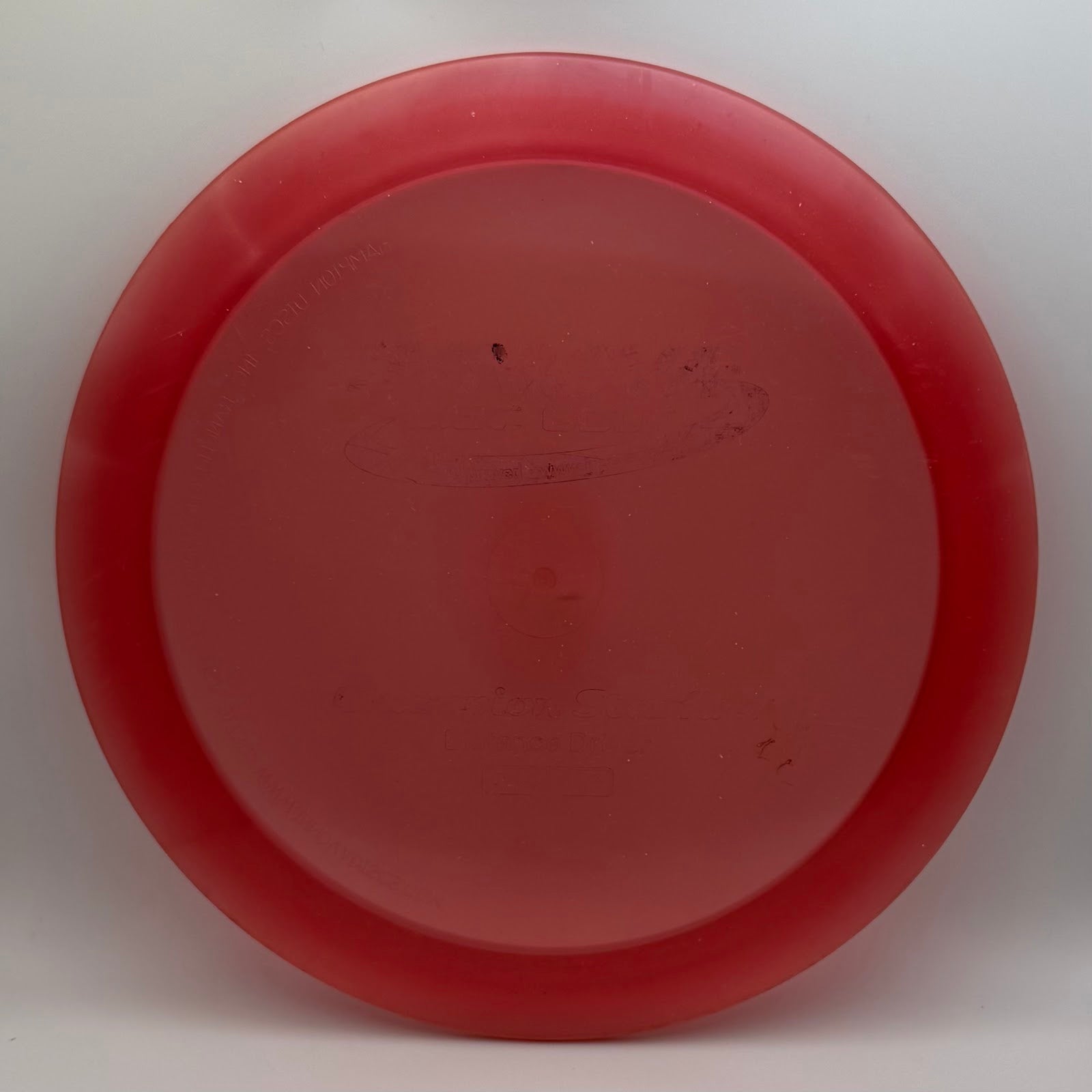 Innova Champion Starfire red translucent front