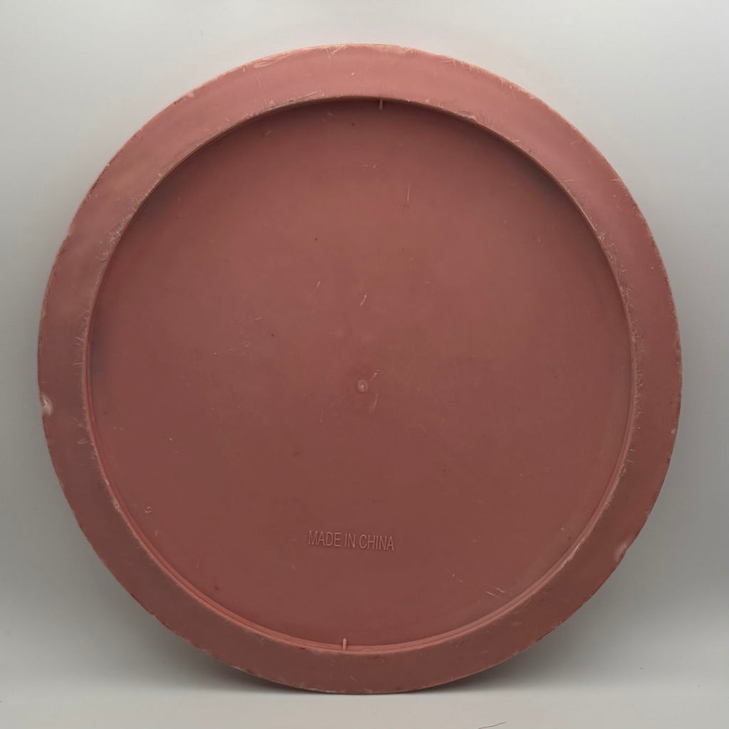 Generic Frisbee salmon pink back